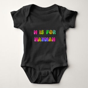 H is for Hannah Design - Treat Yourself or Gift It Baby Bodysuit