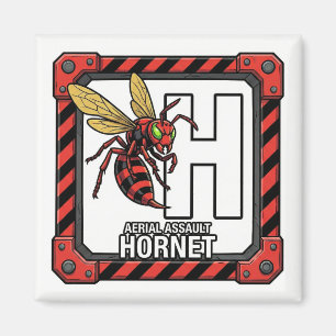 H is for Hornet – GTA Style ABC Learning Magnet