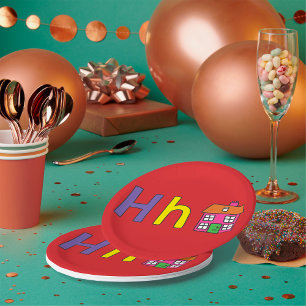 H Is For House Paper Plates