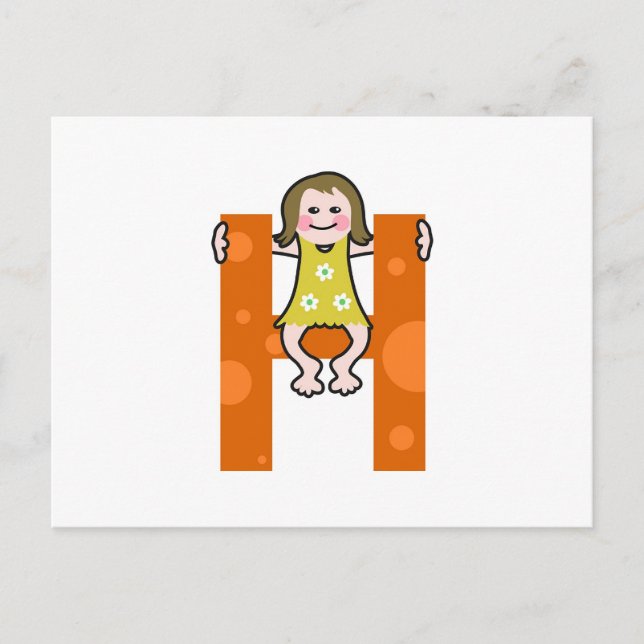 H is for postcard (Front)
