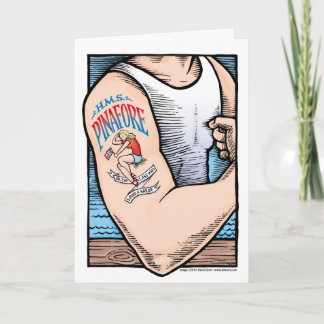 H.M.S. Pinafore card