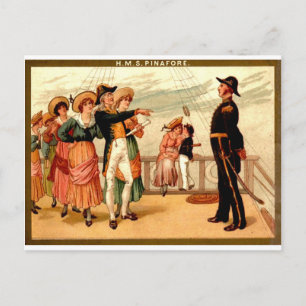 H.M.S. Pinafore Postcard