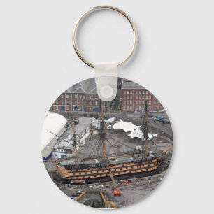 H.M.S. Victory Keychain