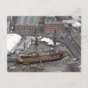 H.M.S. Victory Postcard