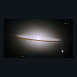 H Majestic Sombrero Galaxy M104 Poster<br><div class="desc">Suitable for display in a Gallery</div>