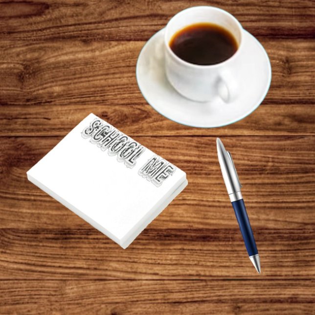 H. Notes post-it translucides en métal (H. Metal Translucent-Wht Post-It-Notes, comes in several styles to post memos, to students!)