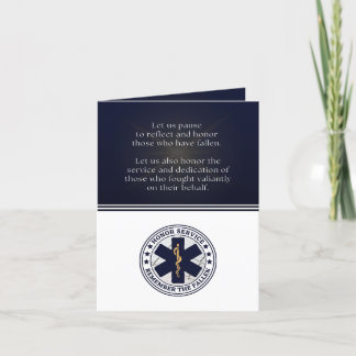 H.O.N.O.R. Card