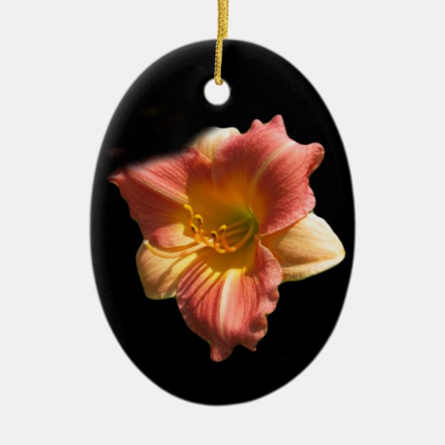 H. Ornement en céramique de jour en fleurs de prai (Devant)