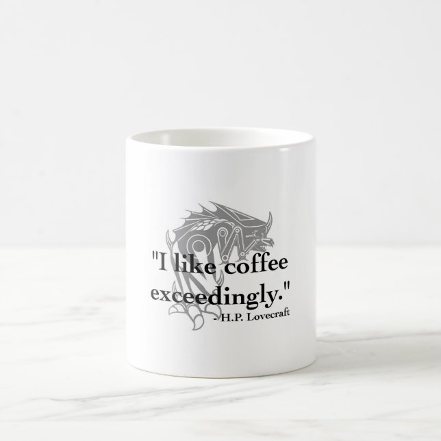 H.P. Lovecraft Coffee Mug (Center)
