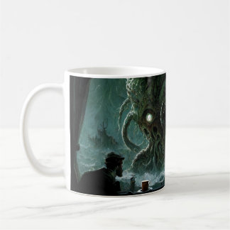 H.P. Lovecraft coffee quote mug