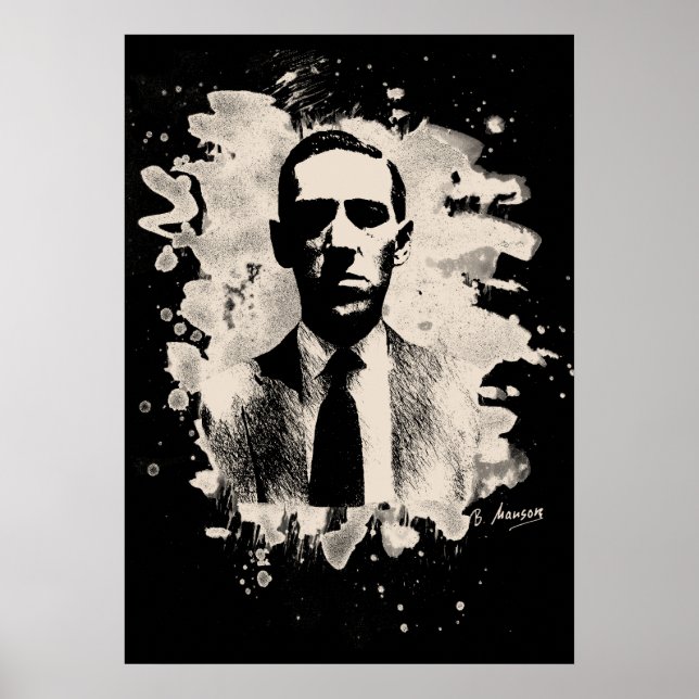 H. P. Lovecraft Tribute Poster (Front)