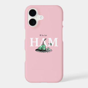 "H pour JAMBON"   Conception de l'alphabet