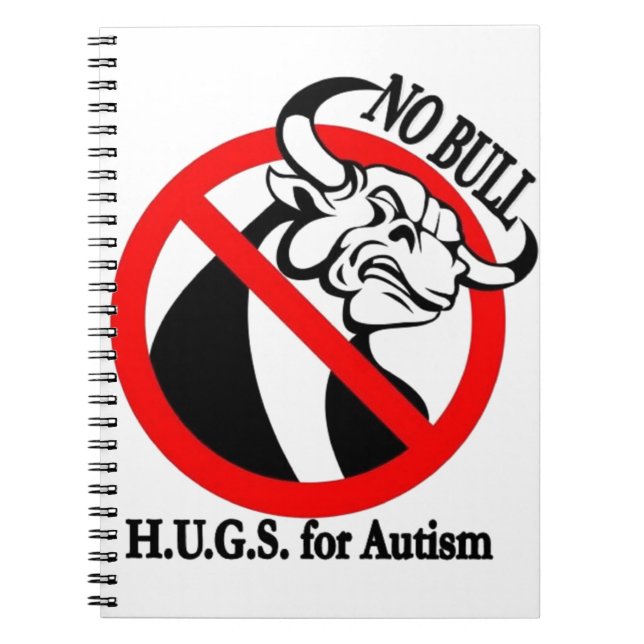 H.U.G.S. for Autism Notebook (Front)