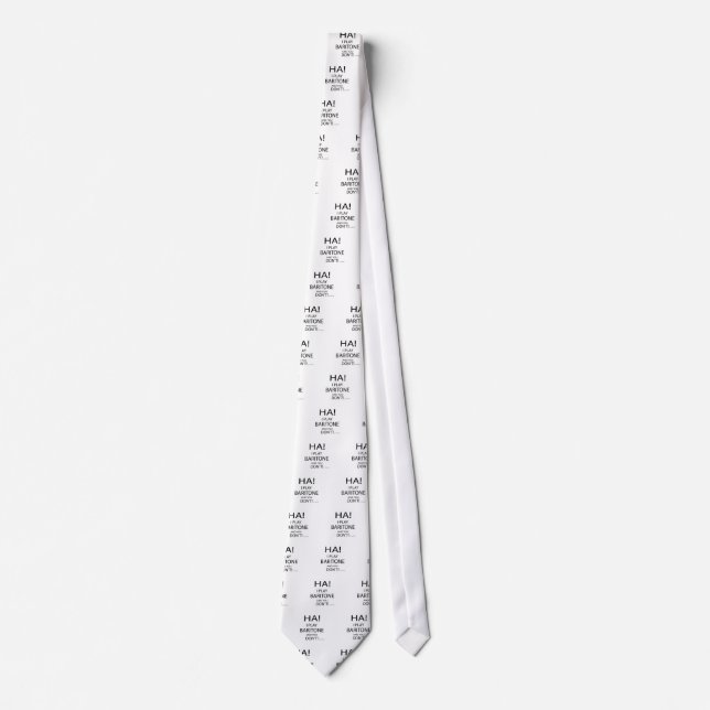 Ha Baritone Tie (Front)