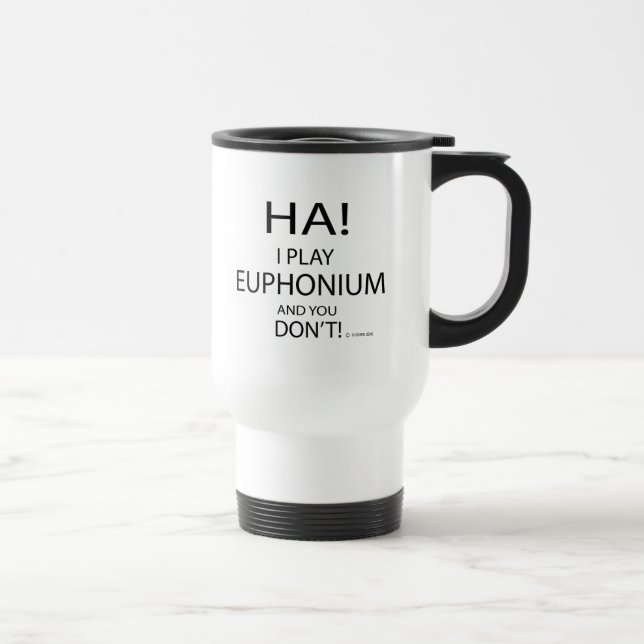 Ha Euphonium Travel Mug (Right)