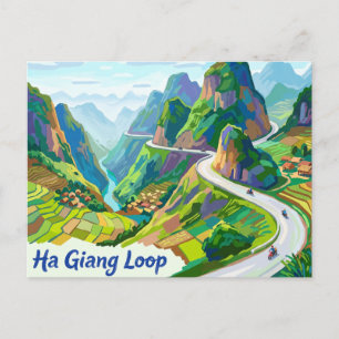 Ha Giang Loop Vietnam Postcard
