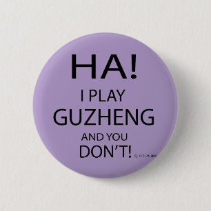 Ha Guzheng 2 Inch Round Button