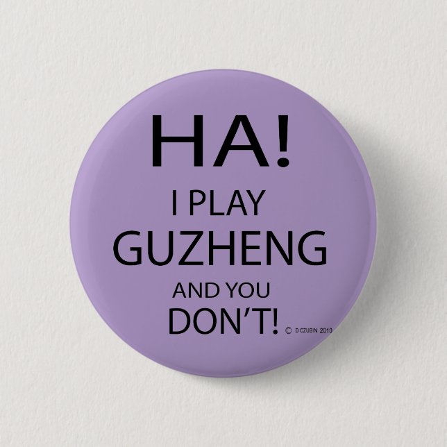 Ha Guzheng 2 Inch Round Button (Front)