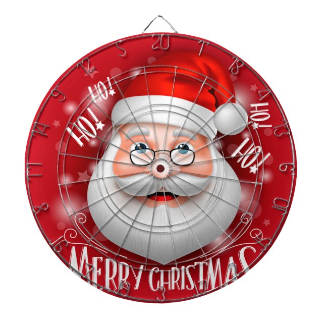 Ha Ha Merry Christmas Dartboard (Front)