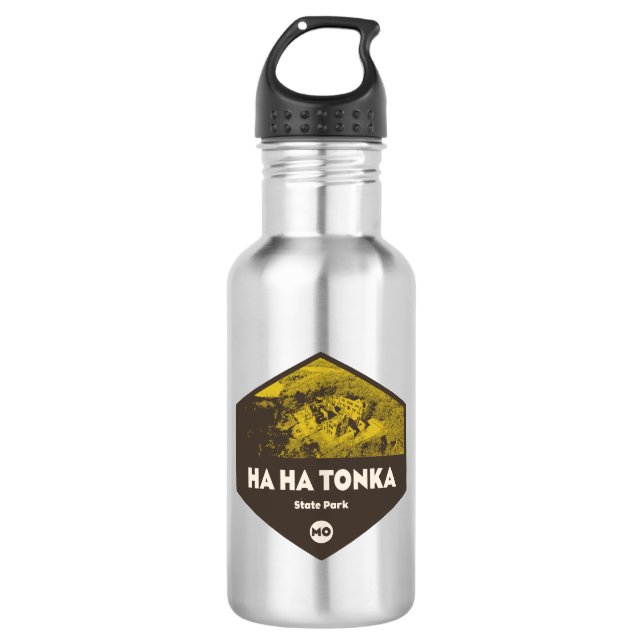 Ha Ha Tonka State Park Missouri 532 Ml Water Bottle (Front)