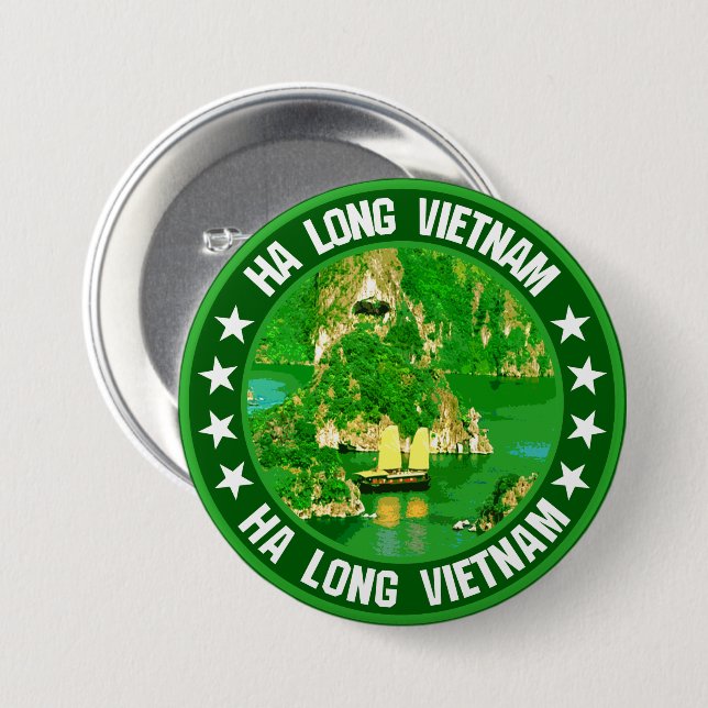 Ha Long                                            3 Inch Round Button (Front & Back)