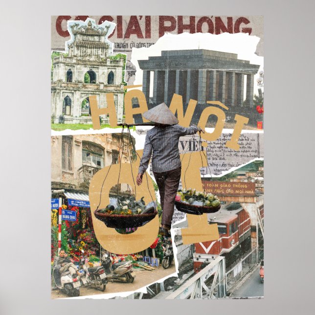 "Hà Nội Ơi" Poster (Front)
