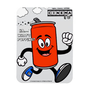 Ha....What's Popping? Soda Can Buddy Magnet