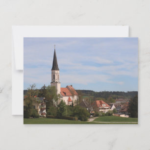 HAAGER KIRCHE MARIAE HIMMELFAHRT VON FREYUNG AUS POSTCARD