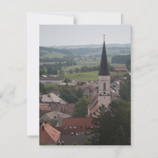 HAAGER PFARRKIRCHE MARIAE SKILLED POSTCARD