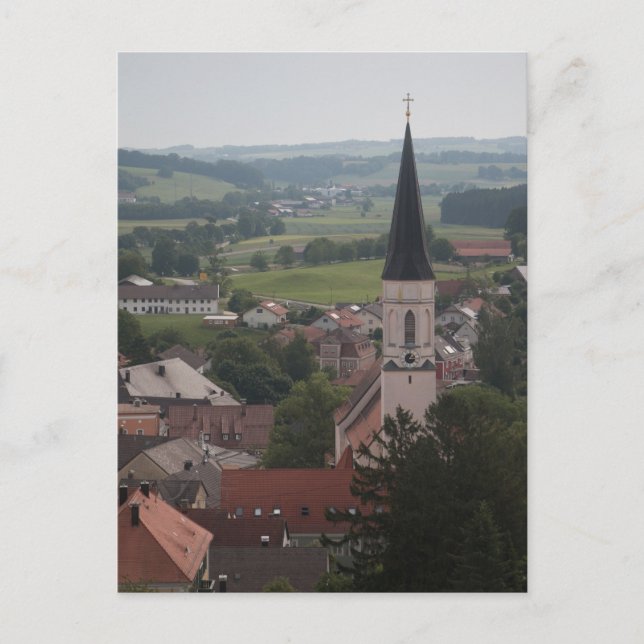 HAAGER PFARRKIRCHE MARIAE SKILLED POSTCARD (Front)