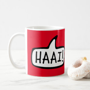 HAAI! Hi, Hello, Informal Greeting in Afrikaans Coffee Mug