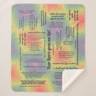 Haaling Scriptures Blanket - multi-coloured
