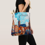 Haarlem Netherlands Vintage Art Travel Tote Bag<br><div class="desc">Haarlem Netherlands Vintage Art Travel Illustration</div>