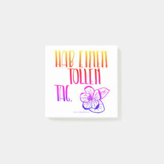 Hab einen tollen Tag Post-it Klebezettel Post-it Notes