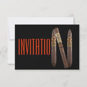 Habana Cigars Luxe Chic Invitation