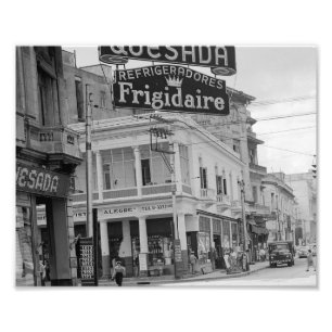 Habana Cuba Lamparas Quesada 1955 Photo Print