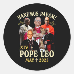 Habemus Papam Pope Leo Robert Prevost Pope Classic Round Sticker