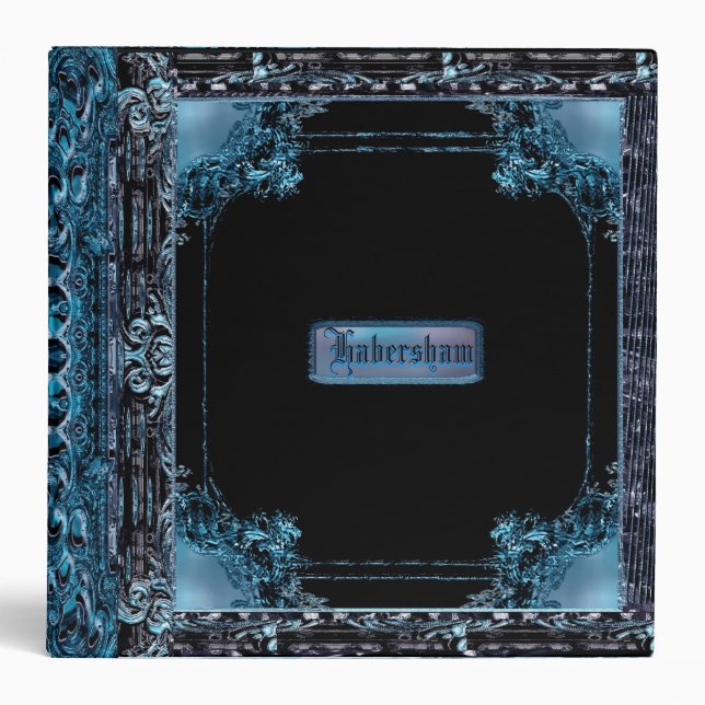 Habersham Saphire Customizable Binder (Front)