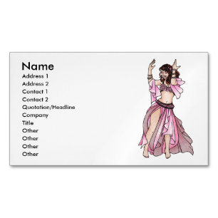 Habibi Belly Dancer Business Cards
