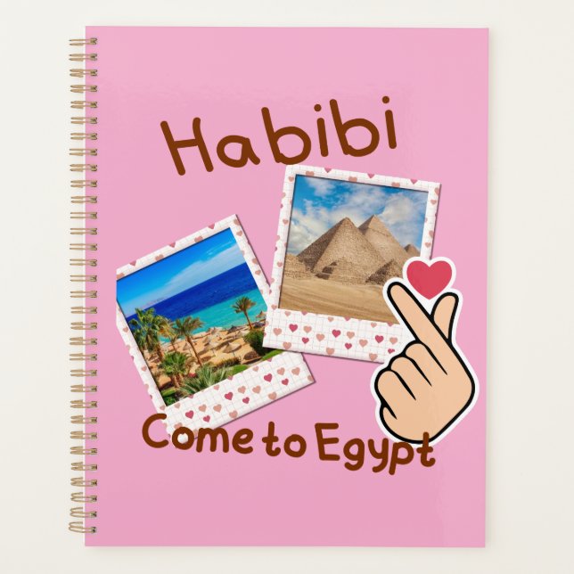 Habibi Come To Egypt Planner (Front)