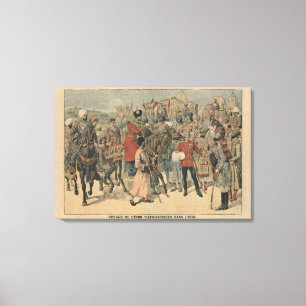 Habibullah Kahn  Emir of Afghanistan Canvas Print