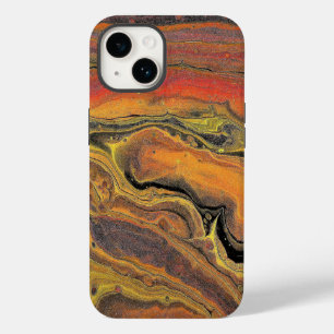 Habit of Lovin 2 Abstract Golden Phone Case
