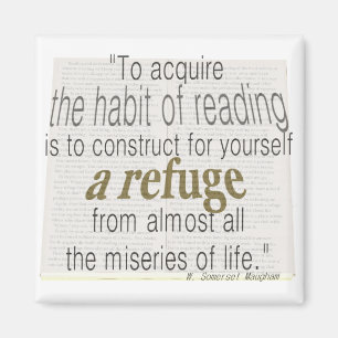 Habit of reading magnet