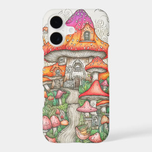 Habitation Rétro Psychedélique Champignon Art