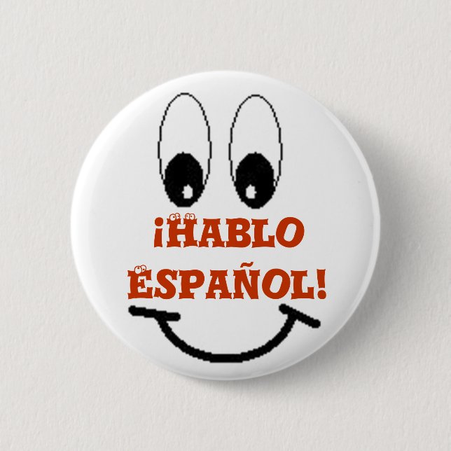 hablo espaol button (Front)
