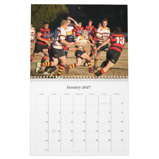 HAC 2013 Calender Calendar (Jan 2027)
