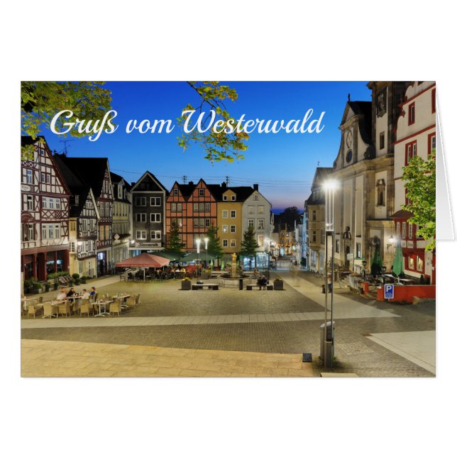 Hachenburg alter Markt (Front Horizontal)