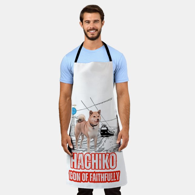 HACHIKO APRON (Worn)