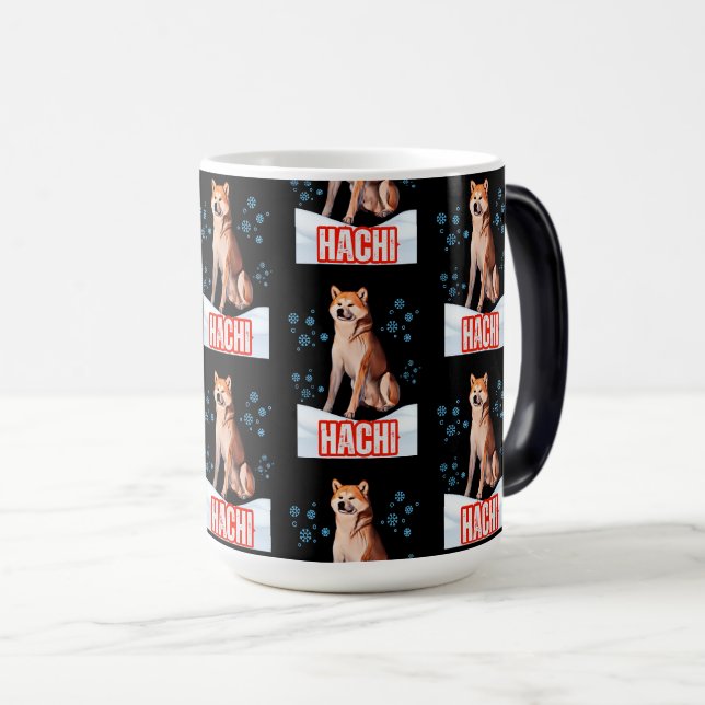 HACHIKO MAGIC MUG (Front Right)
