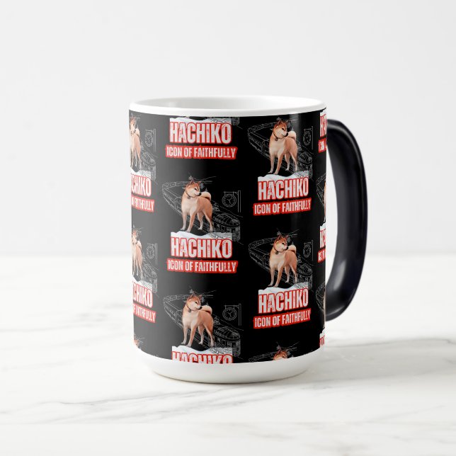 HACHIKO MAGIC MUG (Front Right)
